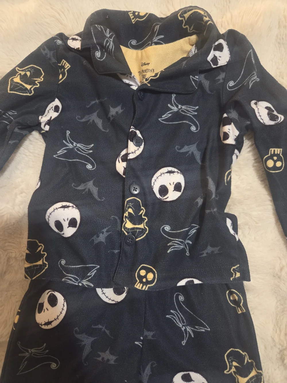 Boys 4T Nightmare Before Halloween Matching Pajama Set